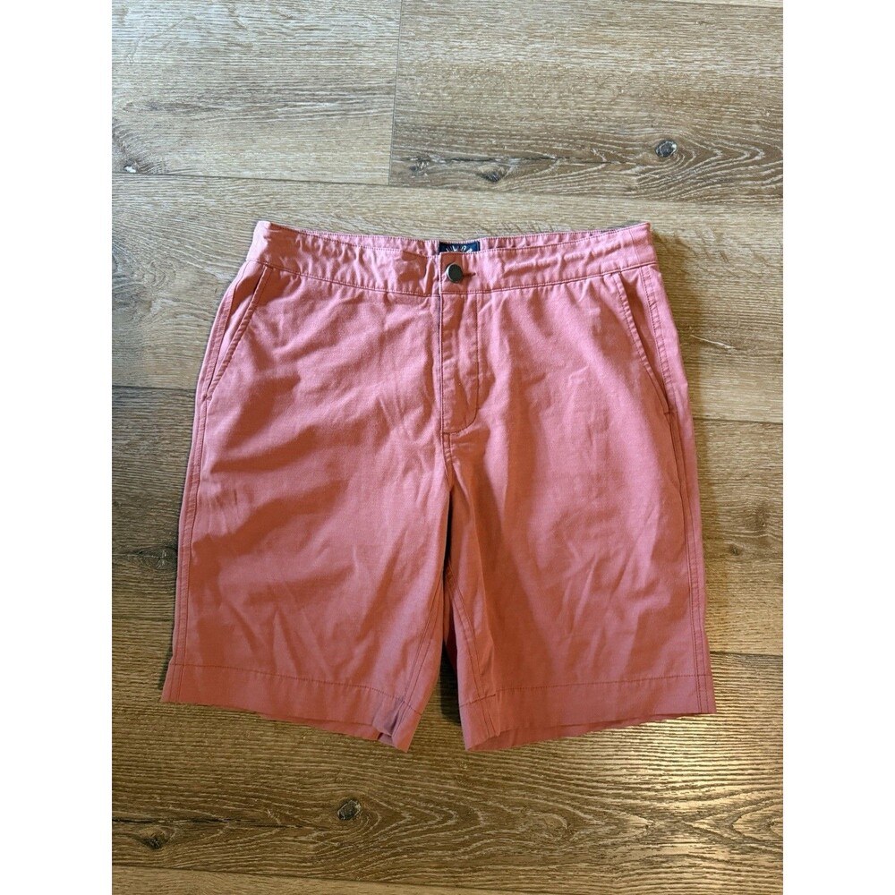 Faherty Mens Pink Chino All Day Shorts Size 32